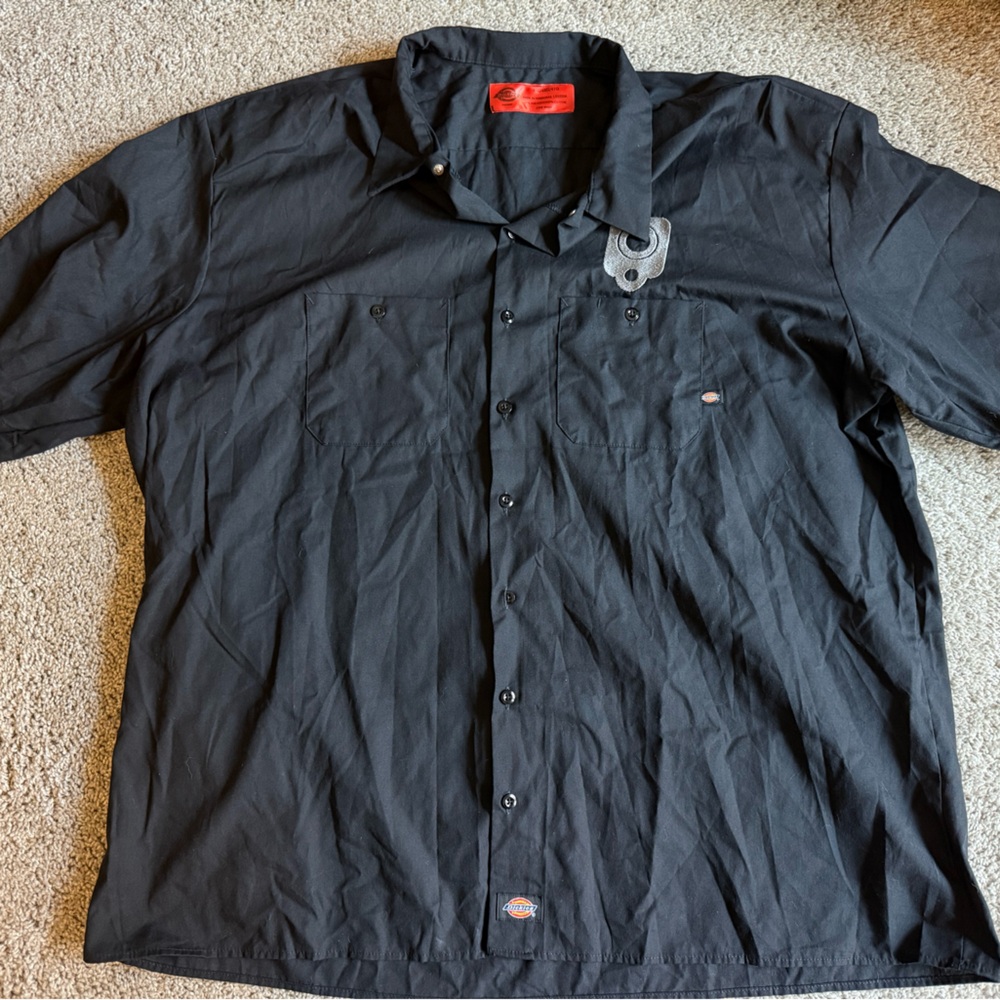 Dickies Black Lightweight Shirt Jacket